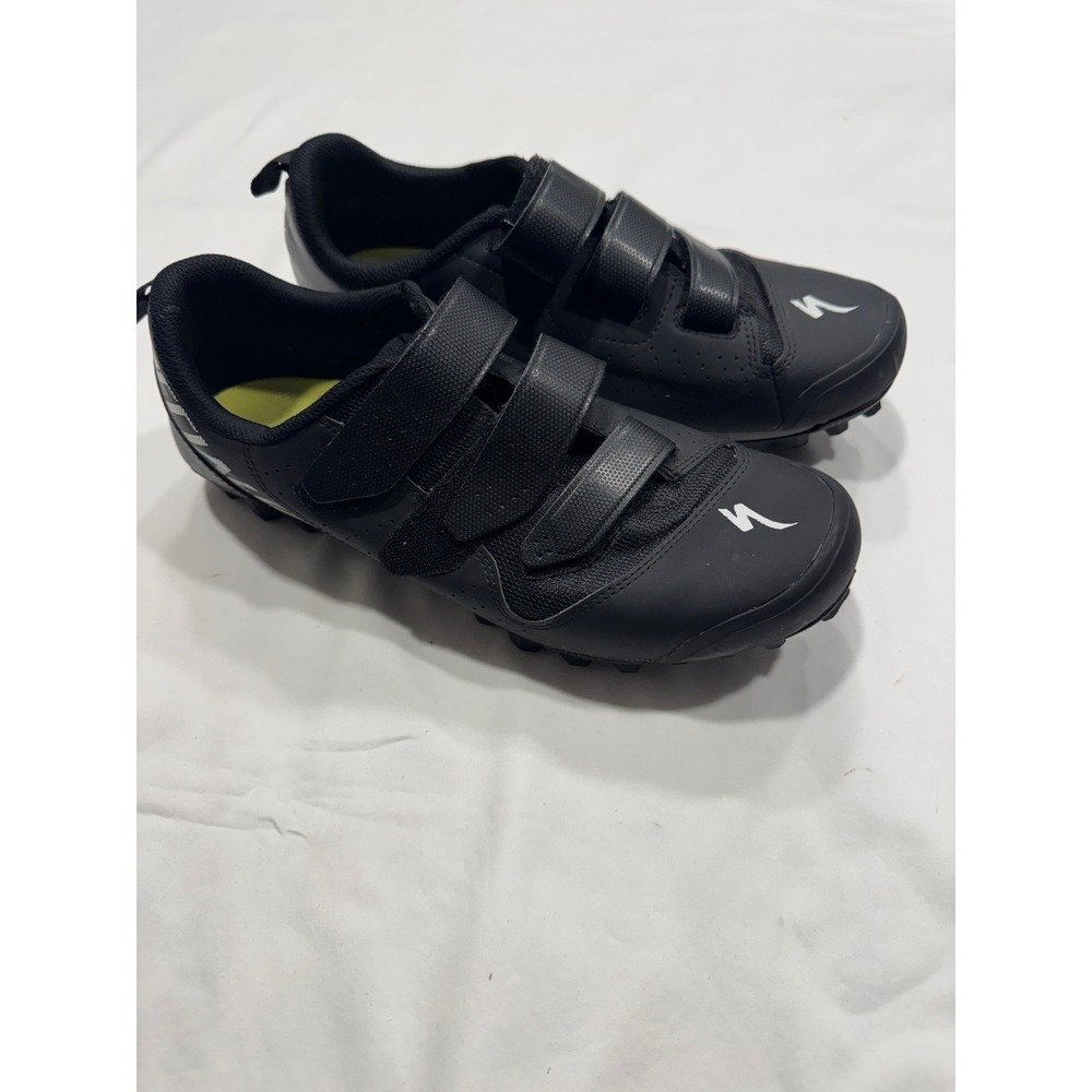 Specialized Recon 1.0 Mountain Bike Shoes Black MTB SPD Cleats Mens 9.6 EU 43